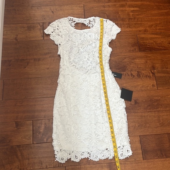 Lulus Hidden Talent Backless Ivory Lace Dress - Picture 7 of 13